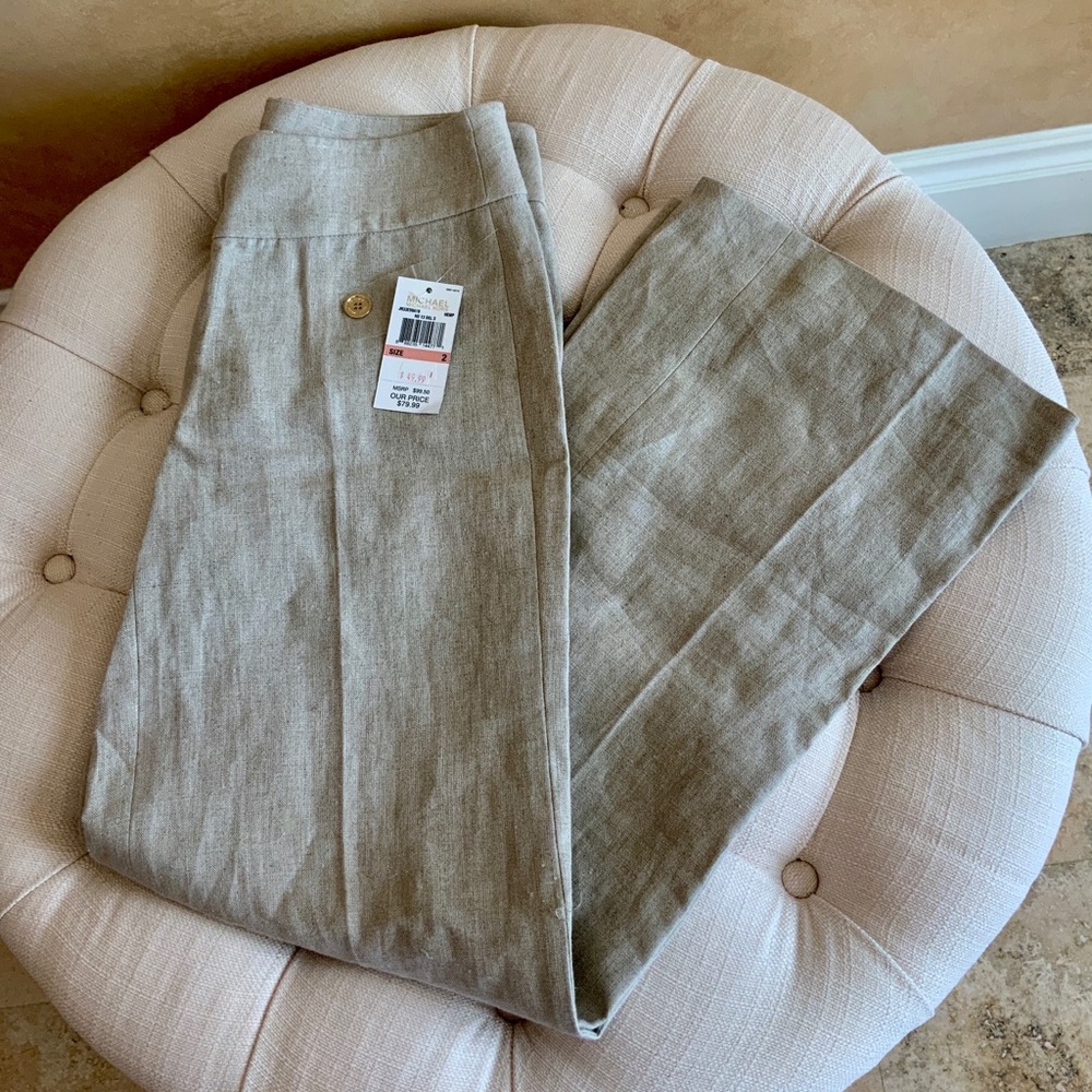 Women’s Brand New Michael Kors Linen Pants